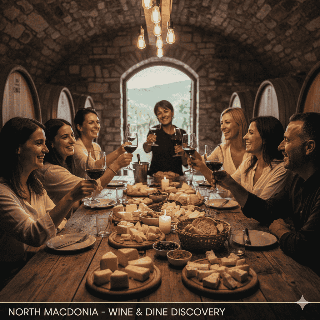 North Macedonia Wine Tasting Experience